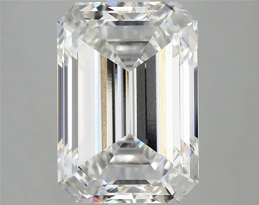 4.07ct Emerald Lab Grown Diamond (Colour F, Clarity VVS2, IGI Certified)