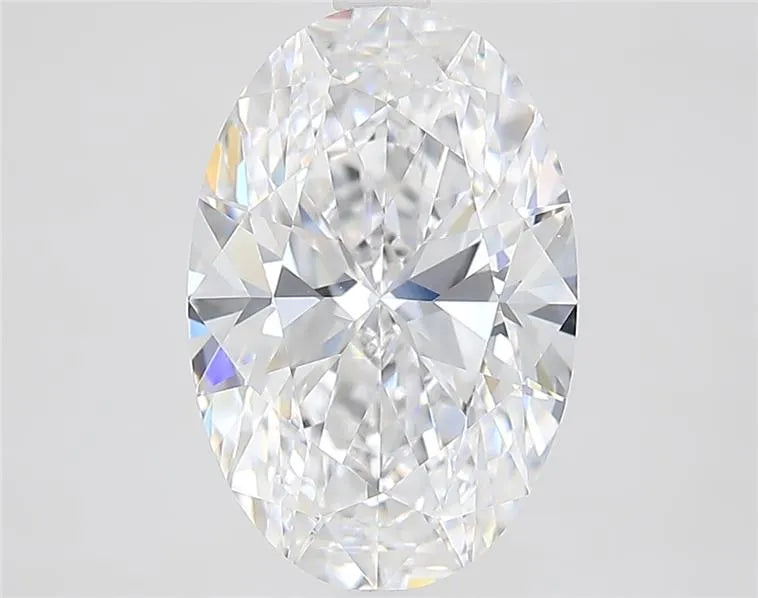 3.50ct Oval Lab Grown Diamond (Colour D, Clarity VVS2, IGI Certified)