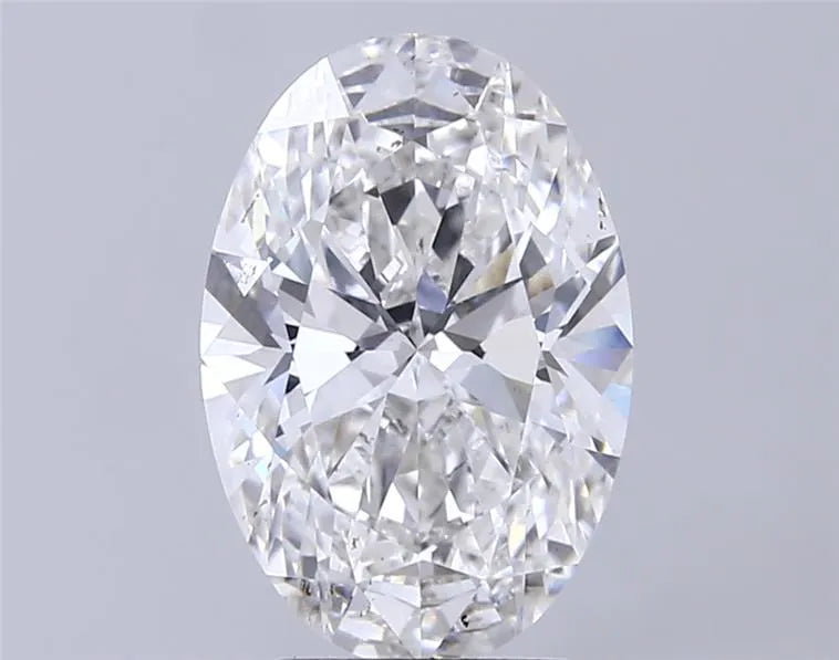 3.53ct Oval Lab Grown Diamond (Colour F, Clarity VVS2, IGI Certified)