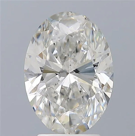 3.00ct Oval Lab Grown Diamond (Colour G, Clarity SI1, IGI Certified)