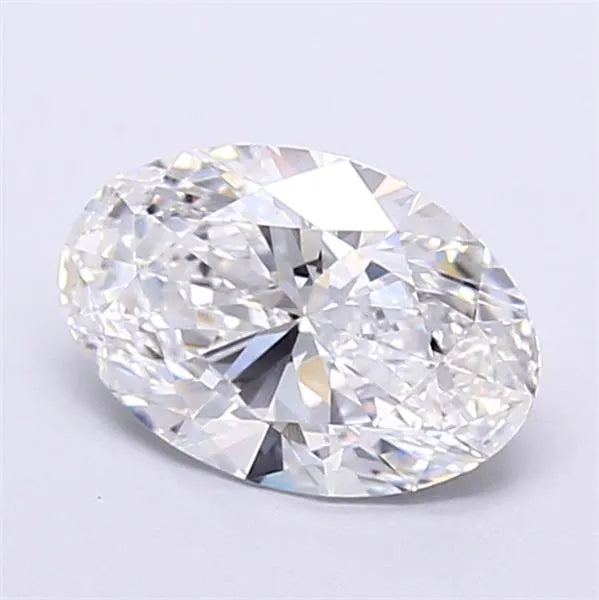 2.52ct Oval Lab Grown Diamond (Colour D, Clarity VVS2, IGI Certified)