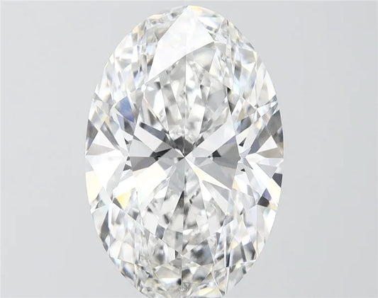 5.53ct Oval Lab Grown Diamond (Colour E, Clarity VVS2, IGI Certified)