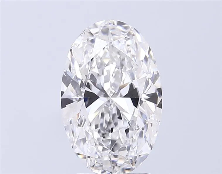 2.51ct Oval Lab Grown Diamond (Colour D, Clarity VVS2, IGI Certified)