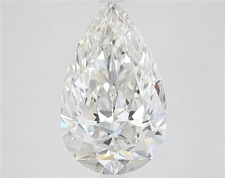 3.58ct Pear Lab Grown Diamond (Colour F, Clarity VVS2, IGI Certified)