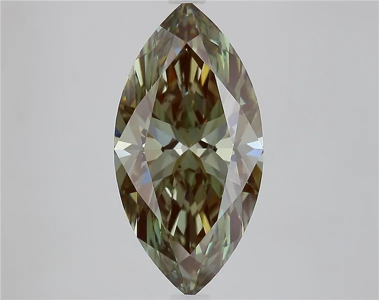 3.84ct Marquise Lab Grown Diamond (Colour Fancy Intense Green, Clarity VVS2, IGI Certified)