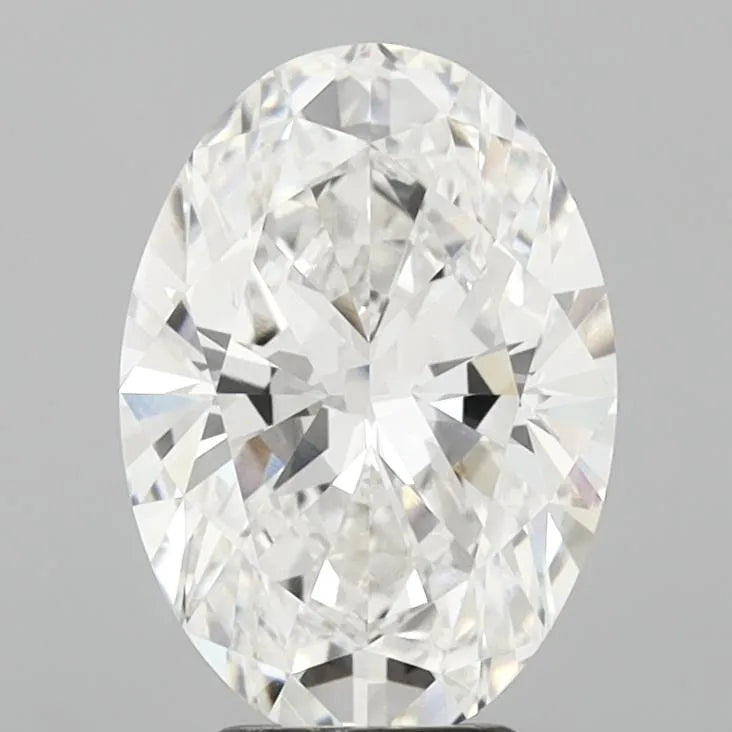 4.01ct Oval Lab Grown Diamond (Colour F, Clarity VVS2, IGI Certified)