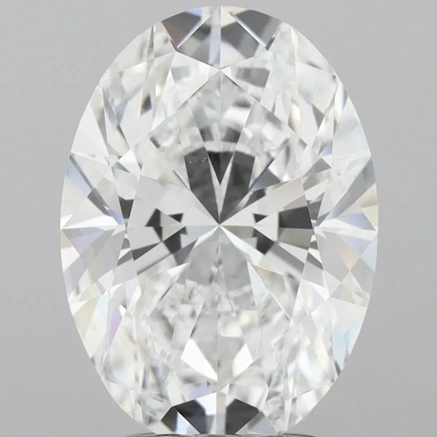 2.70ct Oval Lab Grown Diamond (Colour D, Clarity VVS1, IGI Certified)