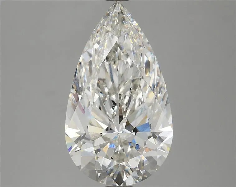 4.33ct Pear Lab Grown Diamond (Colour G, Clarity VS2, IGI Certified)