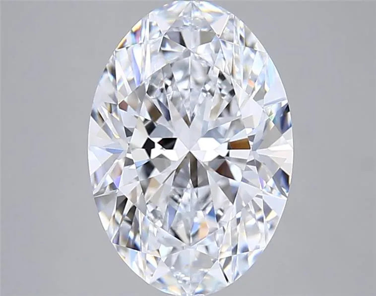 3.02ct Oval Lab Grown Diamond (Colour D, Clarity VVS1, IGI Certified)