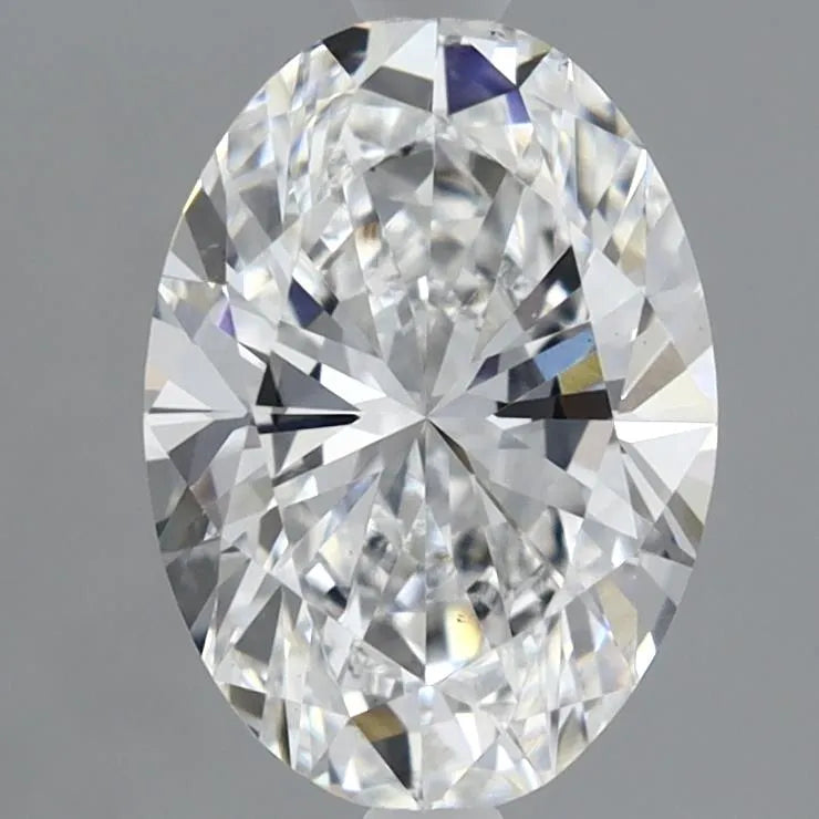 2.01ct Oval Lab Grown Diamond (Colour E, Clarity VS1, GIA Certified)