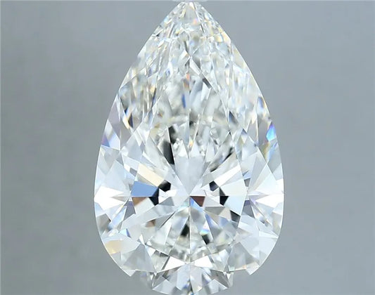 6.75ct Pear Lab Grown Diamond (Colour G, Clarity VS1, IGI Certified)