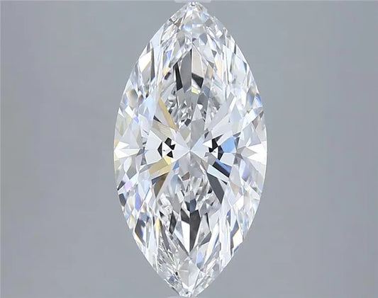 3.00ct Marquise Lab Grown Diamond (Colour E, Clarity VVS2, IGI Certified)
