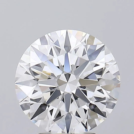 3.95ct Round Lab Grown Diamond (Colour E, Clarity VVS1, Cut ID, IGI Certified)