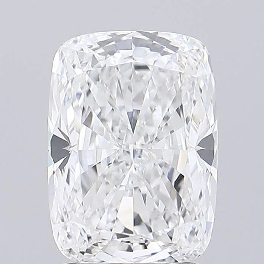 2.54ct Cushion brilliant Lab Grown Diamond (Colour D, Clarity IF, IGI Certified)