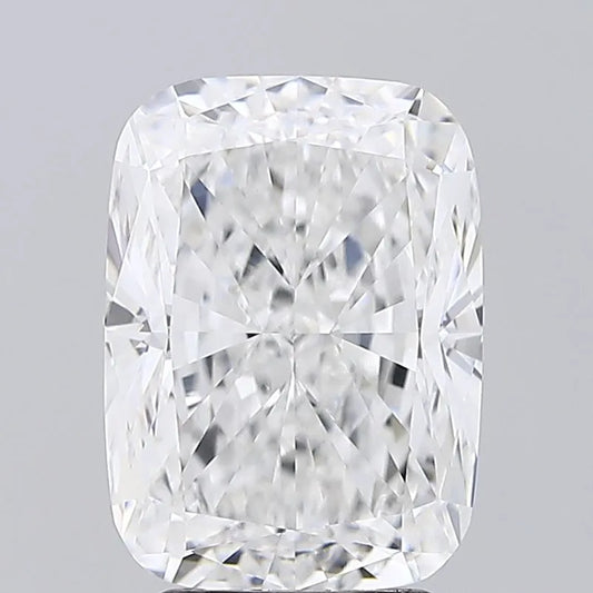 4.10ct Cushion brilliant Lab Grown Diamond (Colour E, Clarity VVS2, IGI Certified)