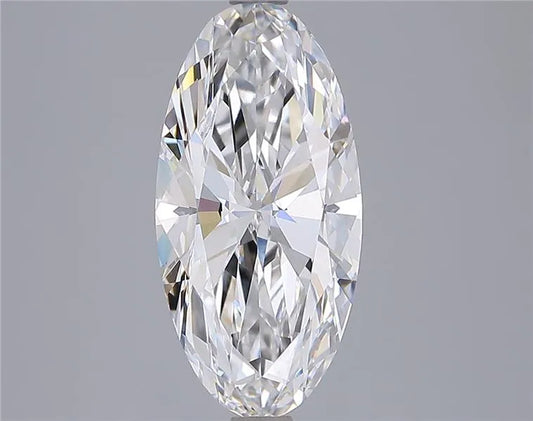 3.06ct Oval Lab Grown Diamond (Colour D, Clarity VVS1, IGI Certified)