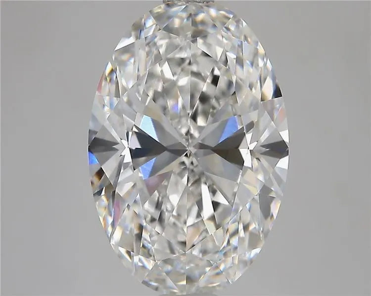 4.37ct Oval Lab Grown Diamond (Colour E, Clarity VVS2, IGI Certified)