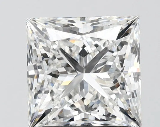2.59ct Princess Lab Grown Diamond (Colour E, Clarity VVS1, IGI Certified)