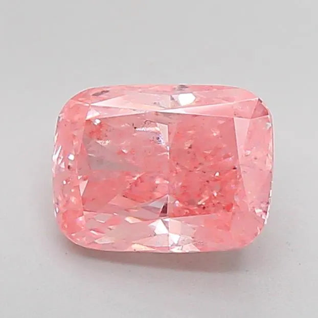 3.07ct Cushion brilliant Lab Grown Diamond (Colour Fancy Intense Pink, Clarity VS1, IGI Certified)