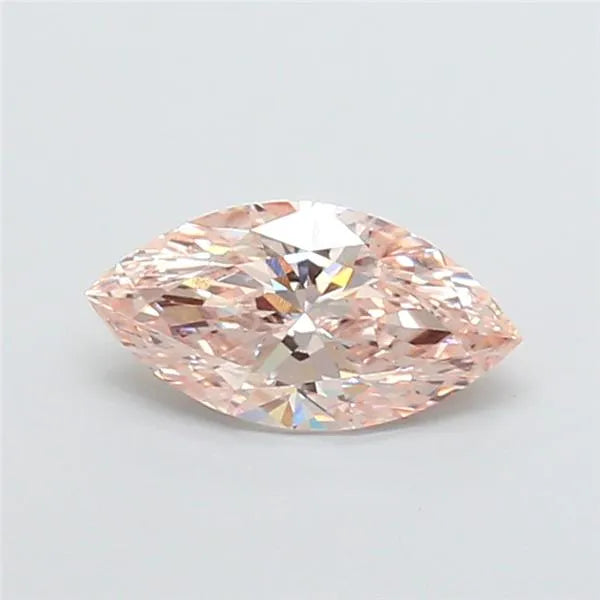 1.52ct Marquise Lab Grown Diamond (Colour Pinkish Brown, Clarity VS1, IGI Certified)