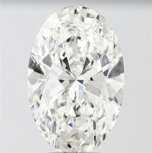 6.17ct Oval Lab Grown Diamond (Colour G, Clarity VS1, IGI Certified)