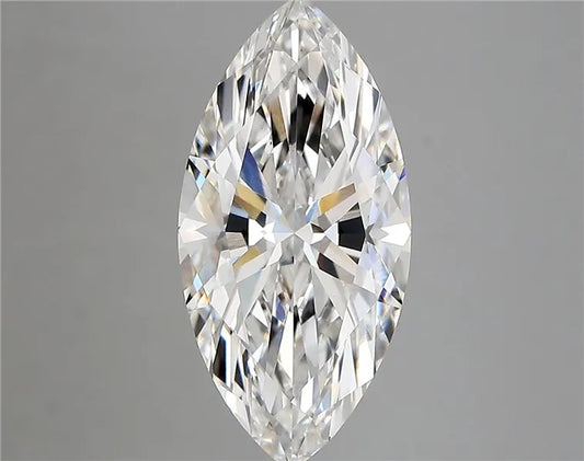 3.61ct Marquise Lab Grown Diamond (Colour E, Clarity VVS2, IGI Certified)
