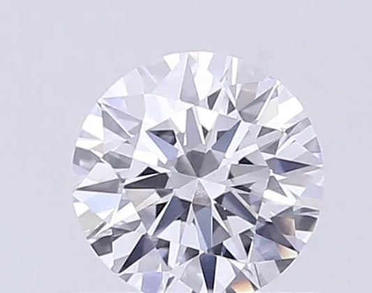 0.50ct Round Lab Grown Diamond (Colour E, Clarity VS2, Cut ID, IGI Certified)