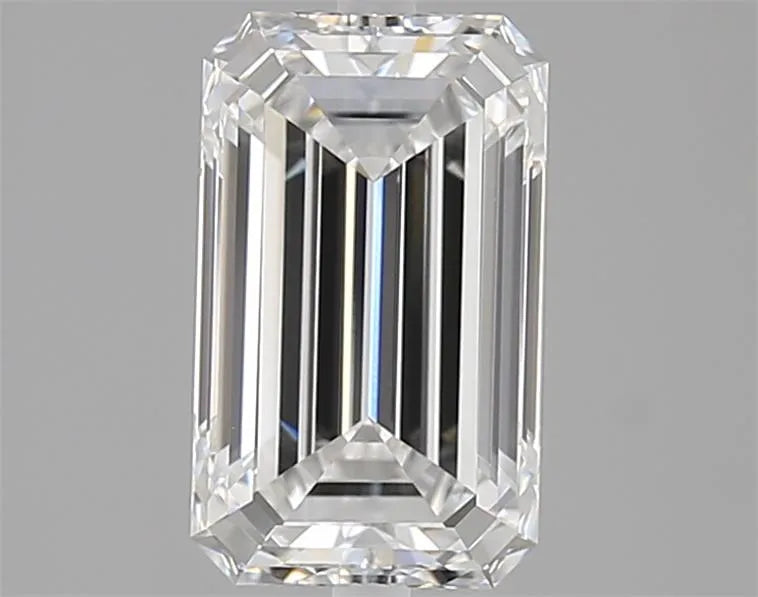 2.17ct Emerald Lab Grown Diamond (Colour D, Clarity VVS1, IGI Certified)