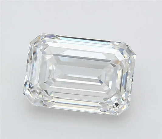 4.71ct Emerald Lab Grown Diamond (Colour D, Clarity VVS2, IGI Certified)