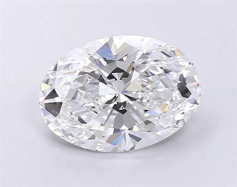 3.50ct Oval Lab Grown Diamond (Colour D, Clarity VVS2, GIA Certified)