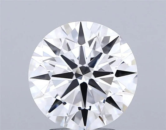 2.64ct Round Lab Grown Diamond (Colour E, Clarity VS1, Cut ID, IGI Certified)