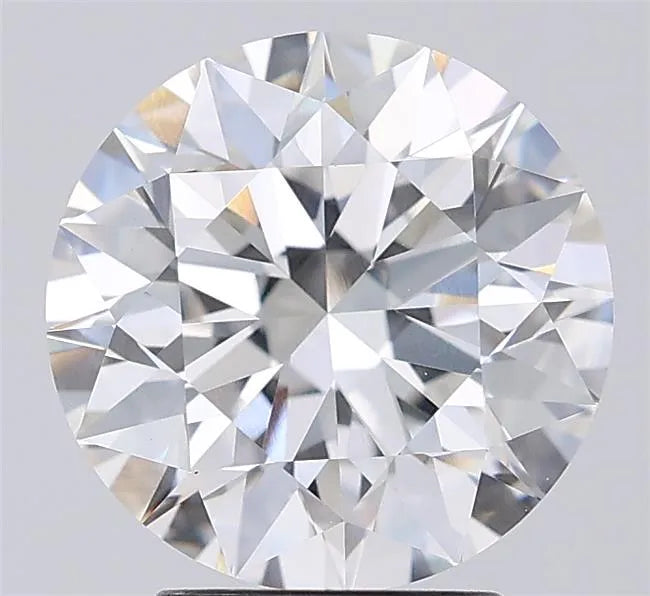 3.50ct Round Lab Grown Diamond (Colour F, Clarity VVS2, Cut EX, IGI Certified)