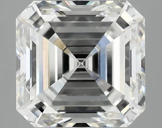 4.09ct Asscher Lab Grown Diamond (Colour G, Clarity VVS2, IGI Certified)