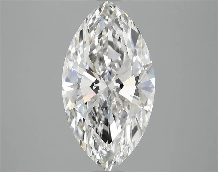 2.87ct Marquise Lab Grown Diamond (Colour F, Clarity VVS2, IGI Certified)