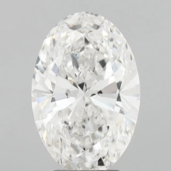 3.50ct Oval Lab Grown Diamond (Colour E, Clarity VVS2, IGI Certified)
