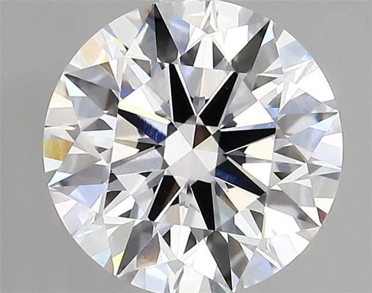 2.84ct Round Lab Grown Diamond (Colour D, Clarity VVS1, Cut ID, IGI Certified)