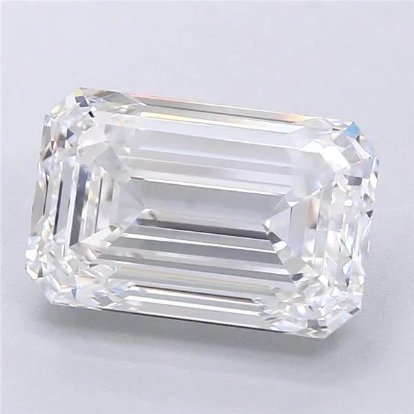 5.20ct Emerald Lab Grown Diamond (Colour E, Clarity VVS2, IGI Certified)