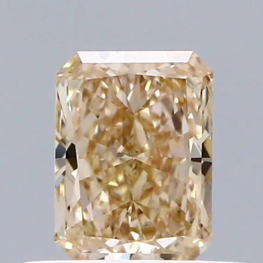 0.51ct Radiant Lab Grown Diamond (Colour Light Brownish Yellow, Clarity VS1, IGI Certified)