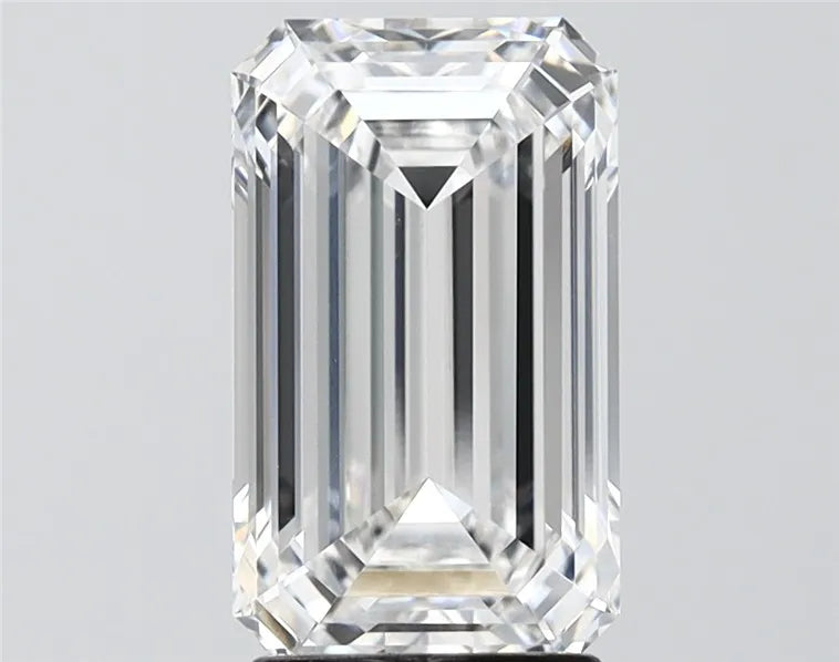 3.01ct Emerald Lab Grown Diamond (Colour D, Clarity VVS1, IGI Certified)
