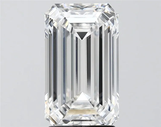3.01ct Emerald Lab Grown Diamond (Colour D, Clarity VVS1, IGI Certified)