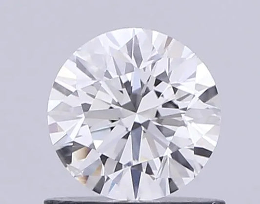 0.71ct Round Lab Grown Diamond (Colour F, Clarity SI1, Cut ID, IGI Certified)