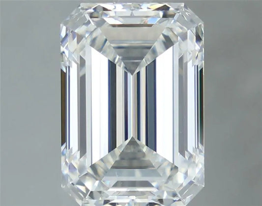 4.10ct Emerald Lab Grown Diamond (Colour F, Clarity VVS2, Cut EX, IGI Certified)