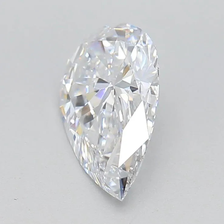 0.72ct Pear Lab Grown Diamond (Colour D, Clarity IF, IGI Certified)