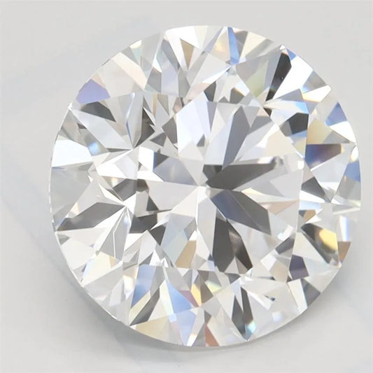 2.87ct Round Lab Grown Diamond (Colour D, Clarity VVS1, Cut ID, IGI Certified)