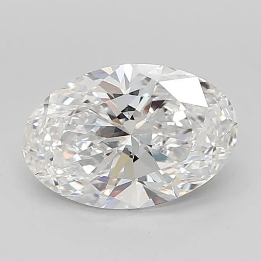 3.05ct Oval Lab Grown Diamond (Colour D, Clarity VS1, IGI Certified)