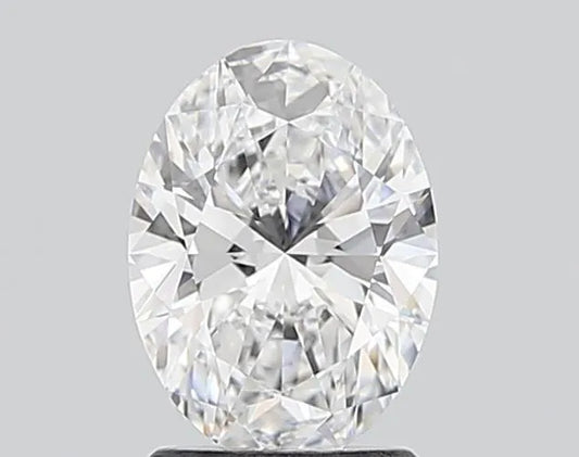 1.50ct Oval Lab Grown Diamond (Colour D, Clarity VVS2, IGI Certified)