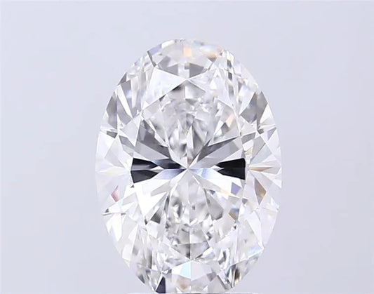 3.05ct Oval Lab Grown Diamond (Colour E, Clarity VVS2, IGI Certified)