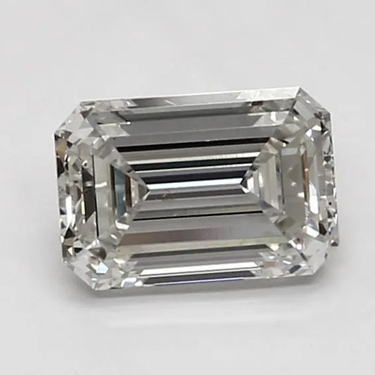 1.21ct Emerald Lab Grown Diamond (Colour G, Clarity VS2, IGI Certified)