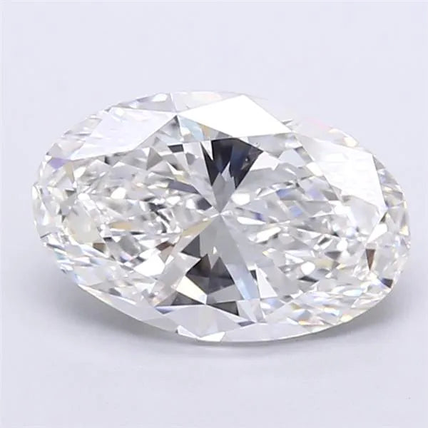 3.51ct Oval Lab Grown Diamond (Colour E, Clarity VVS2, IGI Certified)