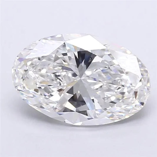 3.51ct Oval Lab Grown Diamond (Colour E, Clarity VVS2, IGI Certified)